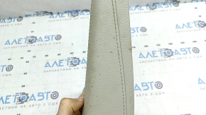 Ornamente consolă centrală față Volvo XC90 16-23 tip 1, piele, gri, curățabil chimic