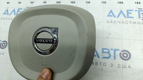 Airbag în volanul șoferului Volvo XC90 16-25, gri, se poate curăța chimic