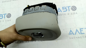 Airbag în volanul șoferului Volvo XC90 16-25, gri, se poate curăța chimic