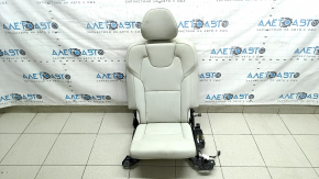 Rândul 3 de scaune din spate, dreapta, Volvo XC90 16-22, piele gri, curățabil chimic