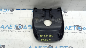 Накладка зеркала внутрисалонного Kia Niro 17-22 черная, 2 части, царапины, потертости