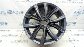 Диск колесный R18 x 7J ET43 VW Tiguan 22-24 тип 2, черный, легкая бордюрка