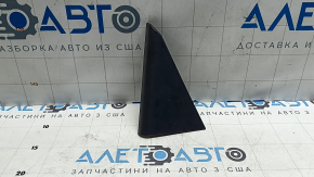 Panou ornamental triunghiular pentru ușa spate dreapta a Kia Niro 17-22, interior, negru, zgârieturi