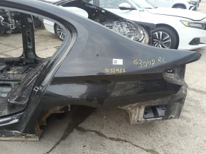 Aripă spate stânga BMW 5 G30 17-23 pe caroserie, grafit