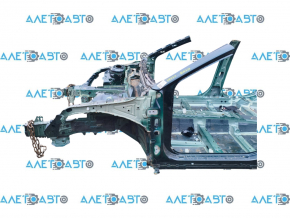 Четверть передняя левая Toyota Camry v70 18-24 на кузове, синяя, с ресничкой