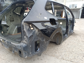 Aripă spate dreapta VW Tiguan 18-24 lungă, pe caroserie, neagră