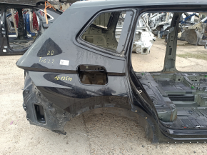Aripă spate dreapta VW Tiguan 18-24 lungă, pe caroserie, neagră