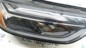 Фара передняя правая в сборе Audi Q5 80A 21-25 LED, под полировку, царапины, желтит LED