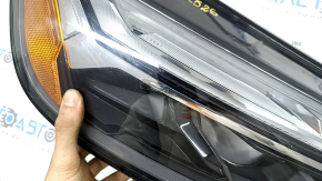 Фара передняя правая в сборе Audi Q5 80A 21-25 LED, под полировку, царапины, желтит LED