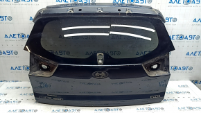 Ușă portbagaj gol cu geam Kia Niro 17-19 albastru B4U, ciobiri, zgârieturi