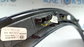 Ornament aripă stânga față pentru Audi Q5 80A 21-25 negru, elemente de fixare rupte, element de fixare rupt
