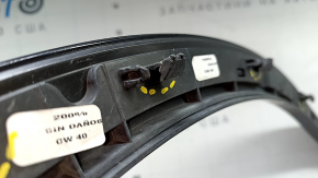 Ornament aripă stânga față pentru Audi Q5 80A 21-25 negru, elemente de fixare rupte, element de fixare rupt