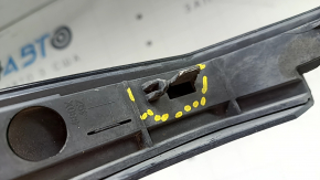 Ornament aripă stânga față pentru Audi Q5 80A 21-25 negru, elemente de fixare rupte, element de fixare rupt