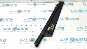 Ornament ușă laterală dreapta față BMW X5 G05 19-26 negru lucios, zgârieturi
