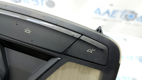 Плафон освещения передний BMW X5 G05 19-22 под панораму, черный, без накладки, в копоти