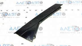 Ornament ușă spate dreapta Audi Q5 80A 18-25 spate, negru lucios, zgârieturi
