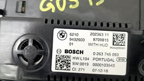 Tablou de bord BMW X5 G05 19-23 pentru proiecție, 92k