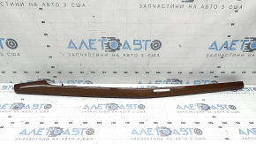 Вставка передней панели правая Audi Q5 80A 18-25 под дерево коричневый кап ореха