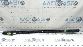 Вставка передней панели правая Audi Q5 80A 18-25 под дерево коричневый кап ореха