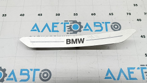 Вставка накладки порога задняя левая BMW X5 G05 19-23 хром BMW, с подсветкой, царапины