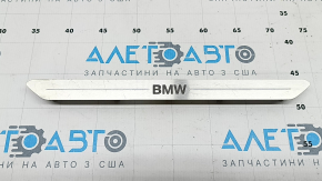 Вставка накладки порога передняя левая BMW X5 G05 19-23 хром BMW, с подсветкой, царапины, тычки
