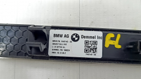 Вставка накладки порога передняя левая BMW X5 G05 19-23 хром BMW, с подсветкой, царапины, тычки