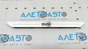 Вставка накладки порога передняя правая BMW X5 G05 19-23 хром BMW, с подсветкой, царапины, тычки