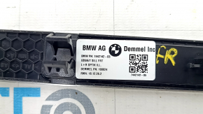 Вставка накладки порога передняя правая BMW X5 G05 19-23 хром BMW, с подсветкой, царапины, тычки