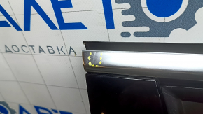 Ansamblu ușă față dreapta Audi A3 22-26 alb LY9C, fără cheie, ornament cromat, zgârieturi pe crom, zgârieturi pe ornament