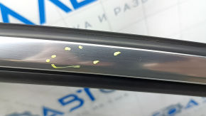 Ansamblu ușă față dreapta Audi A3 22-26 alb LY9C, fără cheie, ornament cromat, zgârieturi pe crom, zgârieturi pe ornament