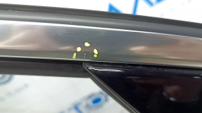 Ansamblu ușă față dreapta Audi A3 22-26 alb LY9C, fără cheie, ornament cromat, zgârieturi pe crom, zgârieturi pe ornament