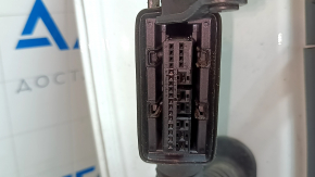 Ansamblu ușă față dreapta Audi A3 22-26 alb LY9C, fără cheie, ornament cromat, zgârieturi pe crom, zgârieturi pe ornament