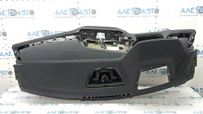 Торпедо передняя панель с AIRBAG BMW X5 G05 19-23 под проекцию, кожа Vernasca черная schwarz/schwarz, с бардачком, тычки