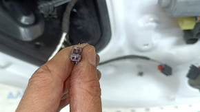 Ușă spate stânga completă pentru Audi A3 22-26, fără cheie, garnitură cromată, zgârieturi pe garnitură, denivelare