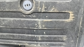 Protecție sub caroserie stânga spate Volvo XC90 16-22 rupe, crăpături, fragment lipsă