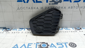 Решетка заднего бампера левая Audi A3 22-24 черная