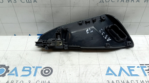 Mâner interior ușă spate stânga pentru Audi A3 22-26, negru, crom exfoliat, zgârieturi