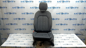 Scaun șofer pentru Audi A3 22-26 cu airbag, electric, încălzit, piele neagră combinată, Alcantara, curățabil chimic