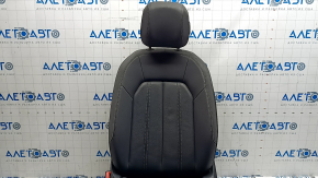 Scaun șofer pentru Audi A3 22-26 cu airbag, electric, încălzit, piele neagră combinată, Alcantara, curățabil chimic
