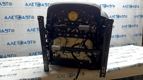 Scaun șofer pentru Audi A3 22-26 cu airbag, electric, încălzit, piele neagră combinată, Alcantara, curățabil chimic