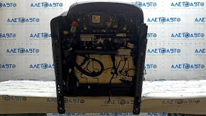 Scaun pasager Audi A3 22-26 cu airbag, electric, încălzit, piele neagră combinată, Alcantara, curățabil chimic
