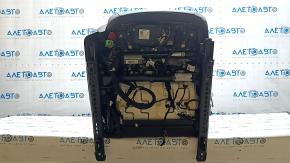 Scaun pasager Audi A3 22-26 cu airbag, electric, încălzit, piele neagră combinată, Alcantara, curățabil chimic