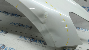 Aripă față dreapta Honda Accord 18-22 albă NH-883P, îndoită, ciobită
