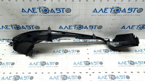 Накладка задней стойки левая нижняя Audi A3 22-26 черная, царапины