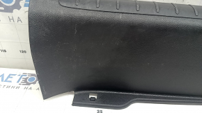 Накладка проема багажника Honda Accord 18-22 черная, царапины, потерта