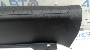 Накладка проема багажника Honda Accord 18-22 черная, царапины, потерта