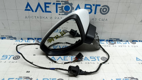 Ansamblu oglindă laterală stânga Audi A3 22-26 alb LY9C, încălzit, cu semnalizator, zgârieturi