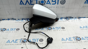 Ansamblu oglindă laterală stânga Audi A3 22-26 alb LY9C, încălzit, cu semnalizator, zgârieturi