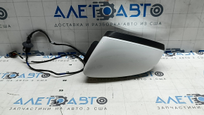 Ansamblu oglindă laterală stânga Audi A3 22-26 alb LY9C, încălzit, cu semnalizator, zgârieturi