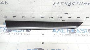 Ornament panou ușă spate dreapta pentru Honda Accord 18-22, model cu aspect de lemn, cu crom, zgârieturi